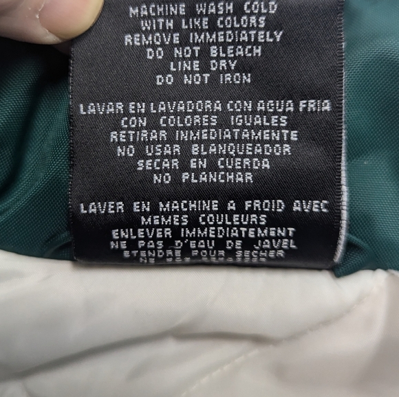 Vintage Adidas Winter Jacket, 90's Adidas 3 Stripe Big Logo Parka Coat - Picture 12 of 15